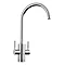 Rangemaster Geo Trend 4-in-1 Instant Boiling Hot Water Tap - Chrome  Profile Large Image