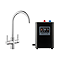 Rangemaster Geo Intense 4-in-1 Instant Boiling Hot Water Tap - Chrome