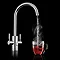Rangemaster Geo Trend 4-in-1 Instant Boiling Hot Water Tap - Chrome Large Image