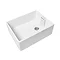 Rangemaster Grange Belfast White Ceramic Kitchen Sink inc. Basket Strainer Waste  additional Large I