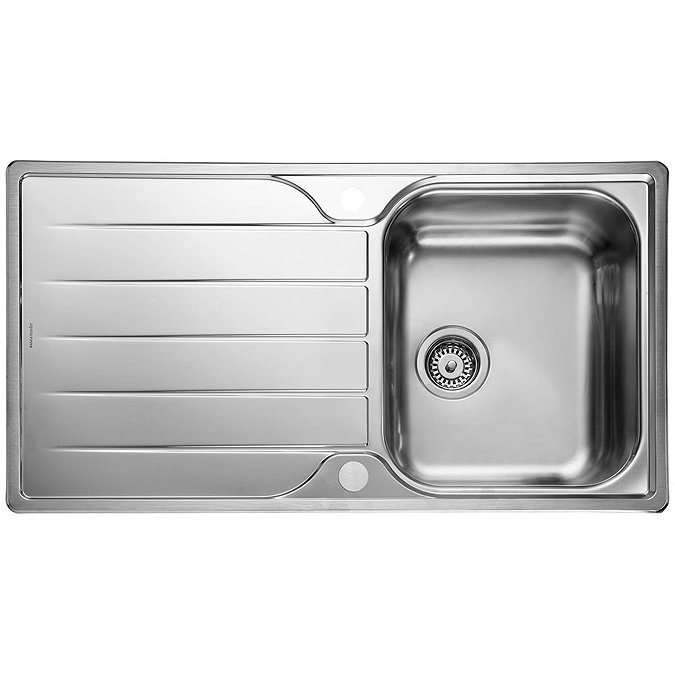 Rangemaster Michigan 1.0 Bowl Stainless Steel Kitchen Sink  Profile Large Image