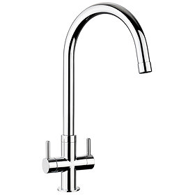 Rangemaster Monorise Chrome Kitchen Mixer Tap Large Image