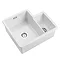 Rangemaster Rustique 1.5 Bowl Ceramic Kitchen Sink 595 x 520mm Large Image