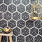 Ravenna Hexagon Black Terrazzo Effect Tiles - 220 x 250mm