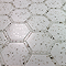 Ravenna Hexagon White Terrazzo Effect Tiles - 220 x 250mm
