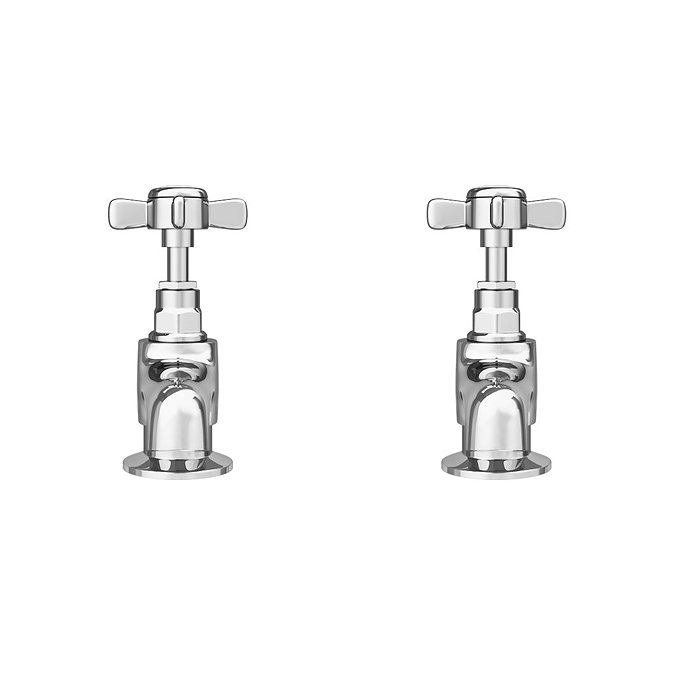 Regent Traditional Basin Taps - Chrome