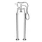 Regent Traditional Freestanding Bath Shower Mixer - Chrome  Newest Large Image