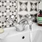 Regent Traditional Mono Basin Mixer with Waste - Chrome Feature Large Image