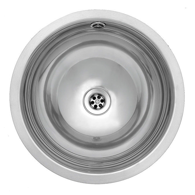 Reginox Caribbean 1.0 Bowl Stainless Steel Inset/Undermount Kitchen Sink Profile Large Image