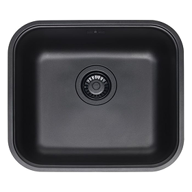 Reginox Colorado Comfort 1.0 Bowl Jet Black Inset/Undermount Kitchen Sink