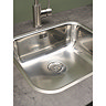 Reginox Colorado Comfort 1.0 Bowl Stainless Steel Inset/Undermount Kitchen Sink  Standard Large Imag