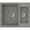 Reginox Easy 150 1.5 Bowl Granite Kitchen Sink - Titanium Large Image