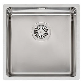Reginox Houston 40x40 1.0 Bowl Stainless Steel Kitchen Sink Medium Image