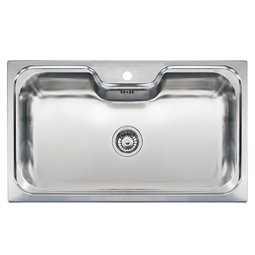 Reginox Jumbo 1.0 Bowl Stainless Steel Inset Kitchen Sink  Profile Large Image