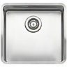Reginox Kansas 40x40 1.0 Bowl Stainless Steel Kitchen Sink Large Image