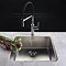 Reginox Kansas 50x40 1.0 Bowl Stainless Steel Kitchen Sink Large Image