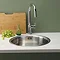 Reginox L18390OKG 1.0 Bowl Stainless Steel Inset/Undermount Kitchen Sink Profile Large Image