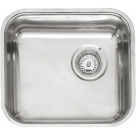 Reginox L184035KGHNOF 1.0 Bowl Stainless Steel Kitchen Sink (No Overflow)