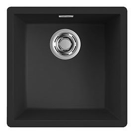 Reginox Multa 102 1.0 Bowl Granite Kitchen Sink - Black Medium Image