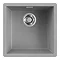 Reginox Multa 102 1.0 Bowl Granite Kitchen Sink - Light Grey Large Image