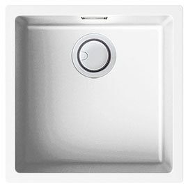 Reginox Multa 102 1.0 Bowl Granite Kitchen Sink - White Medium Image