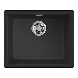 Reginox Multa 105 1.0 Bowl Granite Kitchen Sink - Black Medium Image