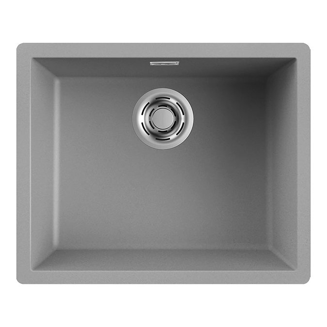 Reginox Multa 105 1.0 Bowl Granite Kitchen Sink - Light Grey Large Image