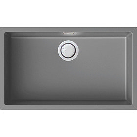 Reginox Multa 130 1.0 Bowl Granite Kitchen Sink - Light Grey Large Image