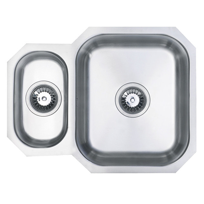 Reginox Dakota 1.5 Bowl Stainless Steel Undermount Kitchen Sink Large Image