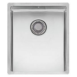 Reginox New York 34x40 1.0 Bowl Stainless Steel Integrated Kitchen Sink Medium Image