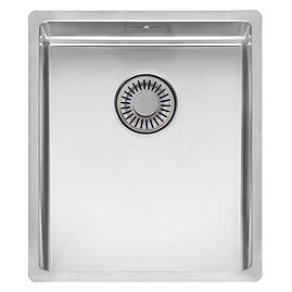 Reginox New York 34x40 1.0 Bowl Stainless Steel Integrated Kitchen Sink Large Image
