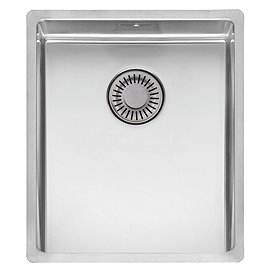 Reginox New York 34x40 1.0 Bowl Stainless Steel Integrated Kitchen Sink Large Image