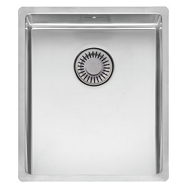 Reginox New York 34x40 1.0 Bowl Stainless Steel Integrated Kitchen Sink  Profile Large Image