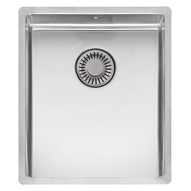 Reginox New York 34x40 1.0 Bowl Stainless Steel Integrated Kitchen Sink Large Image