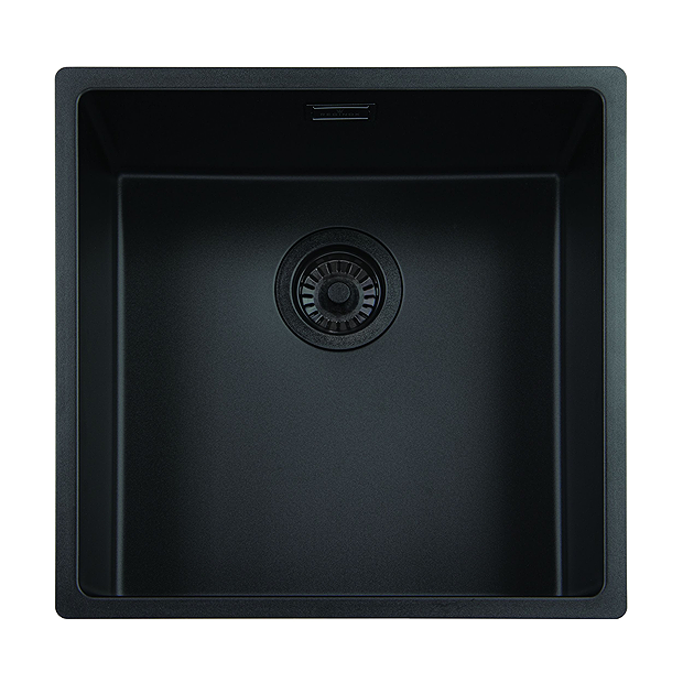 Reginox New York 40x40 1.0 Bowl Jet Black Integrated Kitchen Sink