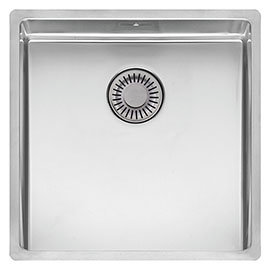 Reginox New York 40x40 1.0 Bowl Stainless Steel Integrated Kitchen Sink Medium Image