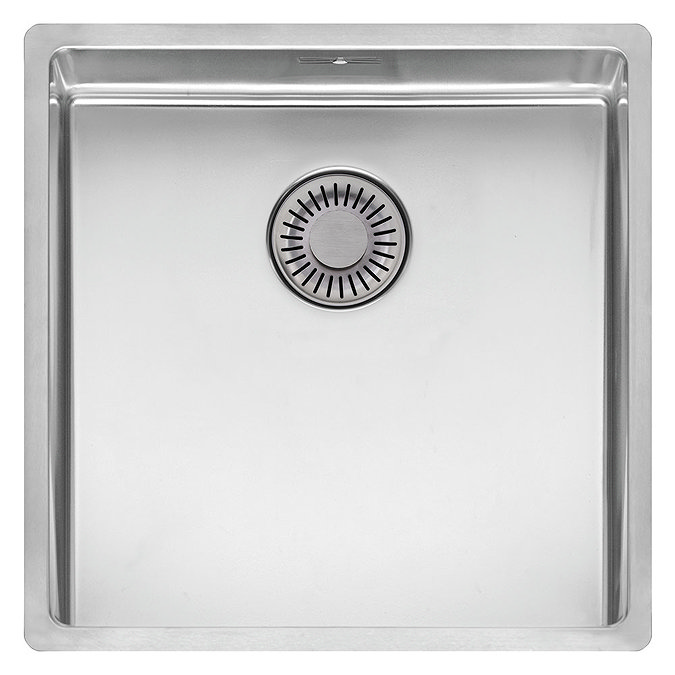Reginox New York 40x40 1.0 Bowl Stainless Steel Integrated Kitchen Sink Large Image
