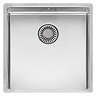 Reginox New York 40x40 1.0 Bowl Stainless Steel Integrated Kitchen Sink Large Image