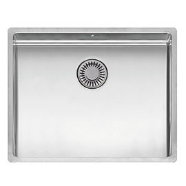 Reginox New York 50x40 1.0 Bowl Stainless Steel Integrated Kitchen Sink Medium Image