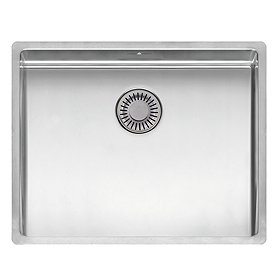 Reginox New York 50x40 1.0 Bowl Stainless Steel Integrated Kitchen Sink Large Image