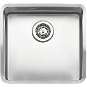 Reginox Ohio 40x40 1.0 Bowl Stainless Steel Kitchen Sink Large Image