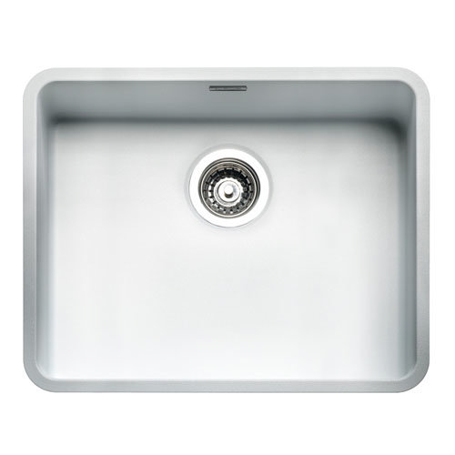 Reginox Ohio 50x40 1.0 Bowl Stainless Steel Kitchen Sink - White Large Image