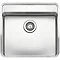 Reginox Ohio 50x40 1.0 Bowl Stainless Steel Kitchen Sink with Tap Ledge  Profile Large Image