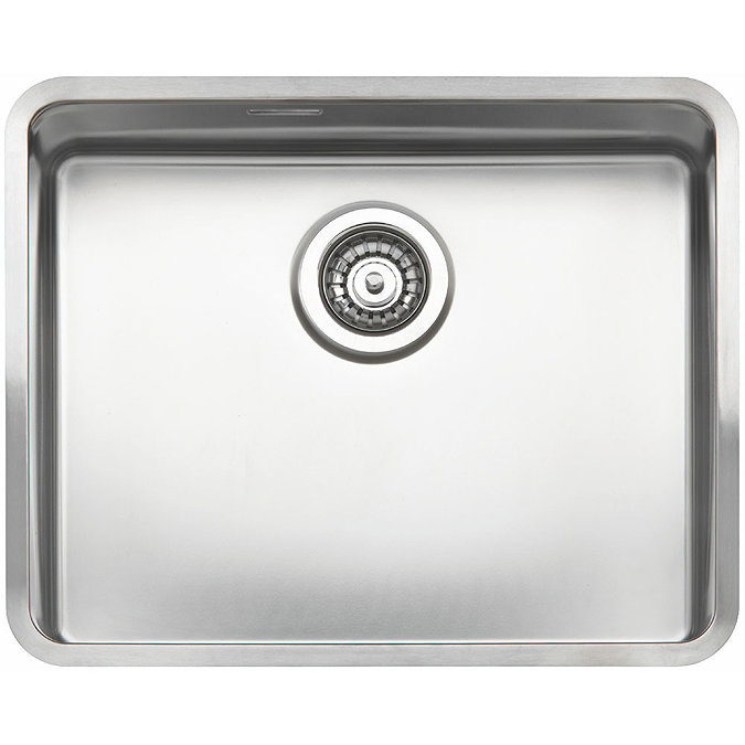 Reginox Ohio 50x40 1.0 Bowl Stainless Steel Kitchen Sink  Profile Large Image
