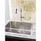 Reginox Ohio 50x40 1.0 Bowl Stainless Steel Kitchen Sink  Standard Large Image