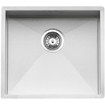 Reginox Ontario 50x40 1.0 Bowl Stainless Steel Integrated Kitchen Sink  Profile Large Image