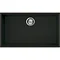 Reginox Quadra 130 1.0 Bowl Undermount Granite Kitchen Sink - Black Large Image