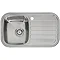 Reginox Regent 10 Lux 1.0 Bowl Stainless Steel Inset Kitchen Sink Large Image