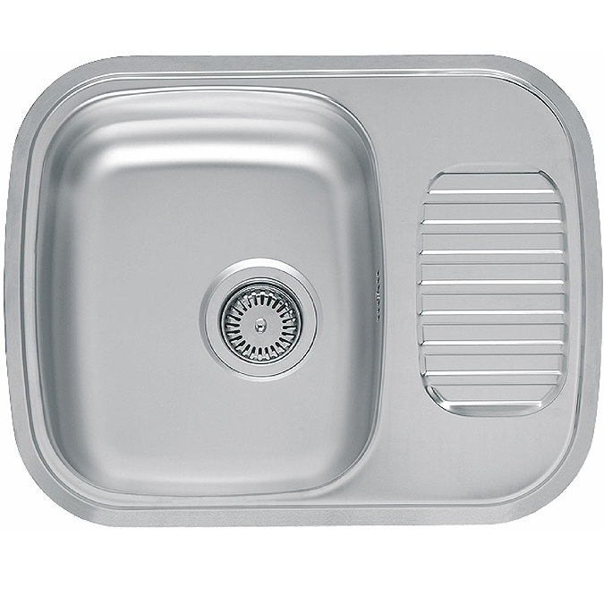 Reginox Regidrain 1.0 Bowl Stainless Steel Inset Kitchen Sink Large Image