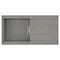 Reginox Smart 480 1.0 Bowl Granite Kitchen Sink - Titanium Large Image
